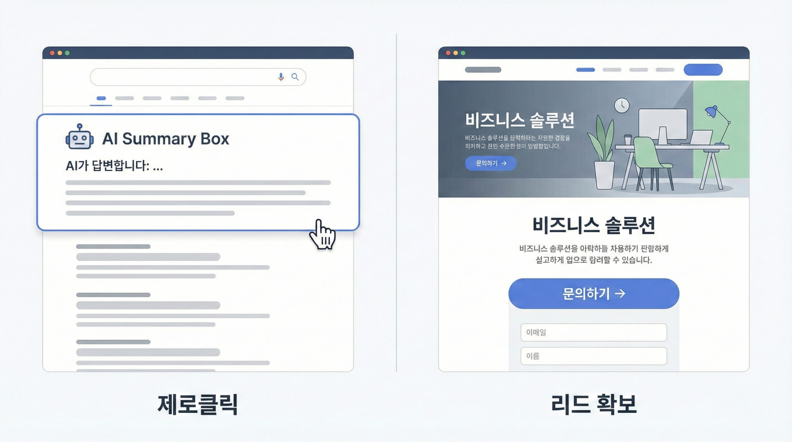 제로클릭 대응 전략