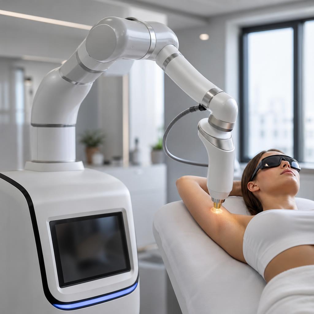 QuantumLase MD 공개, AI 레이저 제모와 로봇 레이저 의료기기가 바꾸는 피부과 신기술 포스팅 대표 이미지